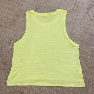 LULU LEMON NEON LIME TANK